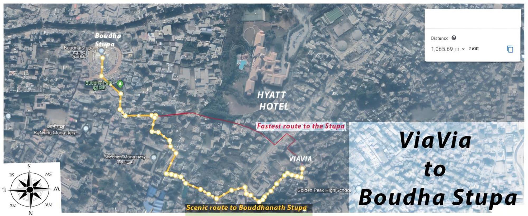 Viavia Boutique Hotel - Katmandu Eksteriør billede